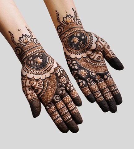 nag panchami mehndi design
