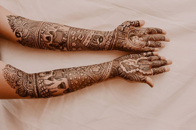 Arabic Mehndi Designs for Full Hands