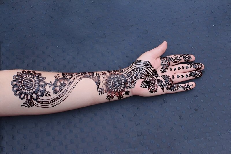 Arabic Mehndi Designs for Full Hands