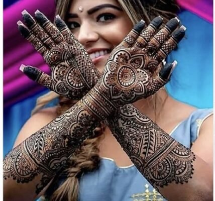 Engagement Bangle Mehndi Design Ideas