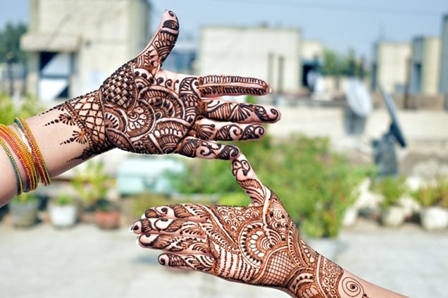 Mehndi Designs Simple Front Hand Easy