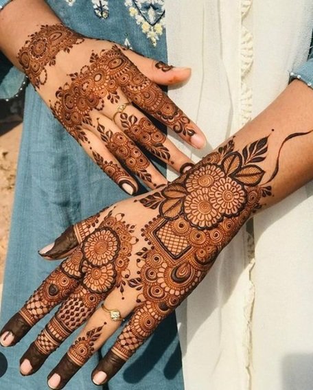 New Mehndi Designs Back Hand