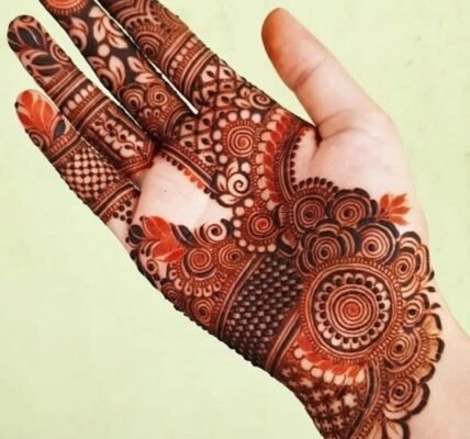 Royal Front Hand Mehndi Design