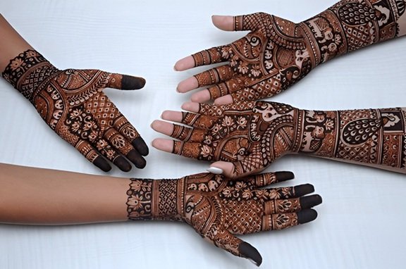 Very Simple Bharwa Mehndi Design Very Simple Bharwa Mehndi Design