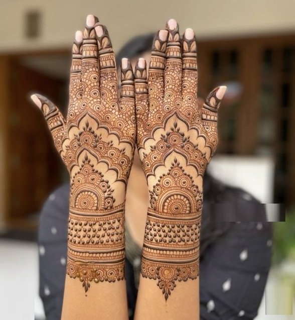Beautiful Pakistani Mehndi Design