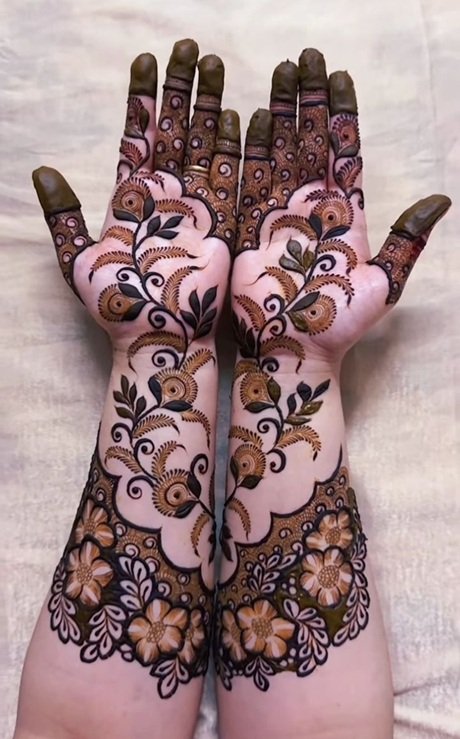 Box Mehndi Design