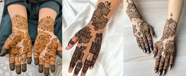 Box Mehndi Design
