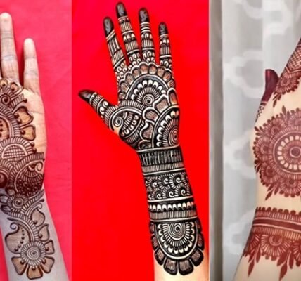 Easy Simple Bail Mehndi Design