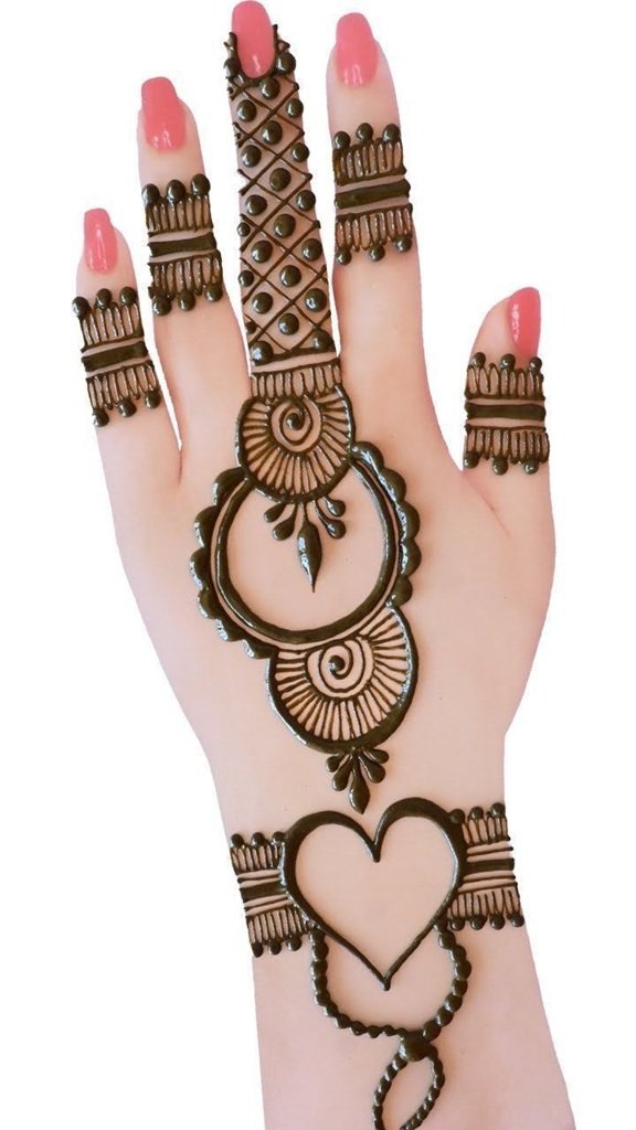 Easy Simple Bail Mehndi Design