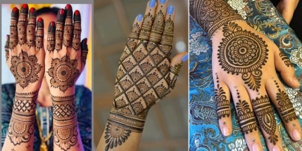 Half Mehndi Design