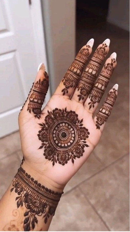 Half Mehndi Design Half Mehndi Design