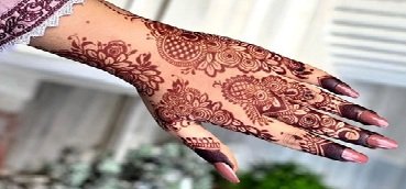 Royal Front Hand Mehndi Design