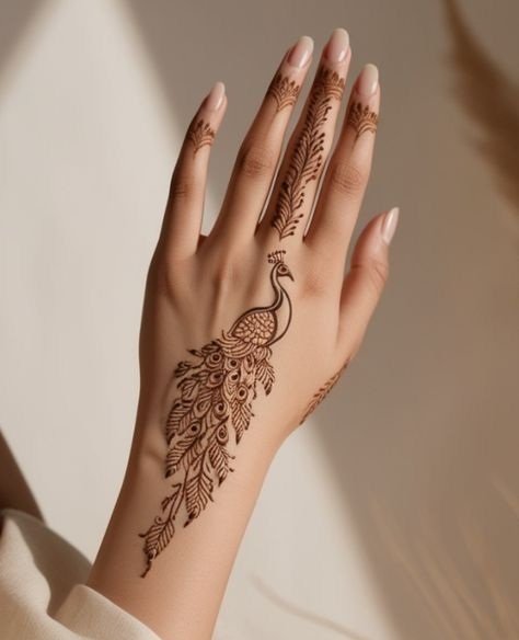 Royal Front Hand Mehndi Design