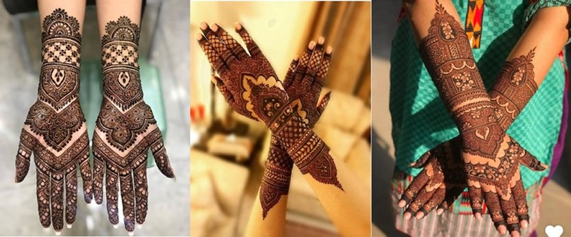 Royal Front Hand Mehndi Design