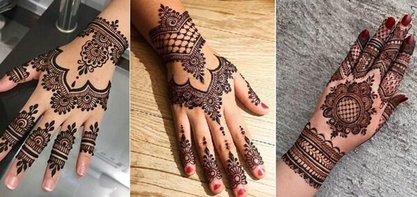 Henna Tattoo Mehndi Design Simple