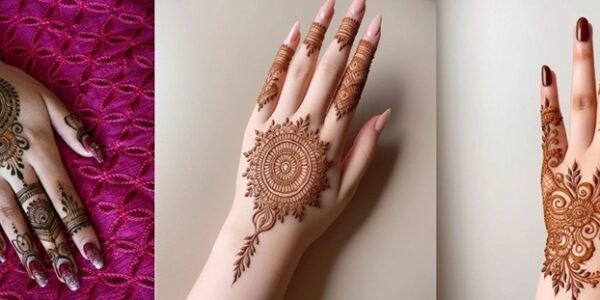 Modern Upper Hand Mehndi Design