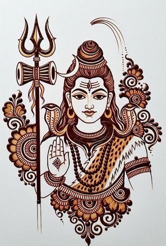 nag panchami mehndi design