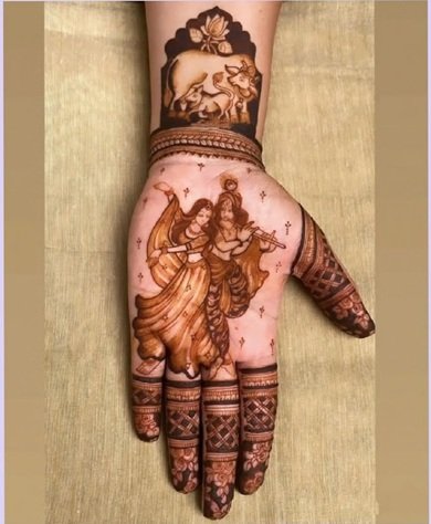 Nag Panchami Mehndi Design