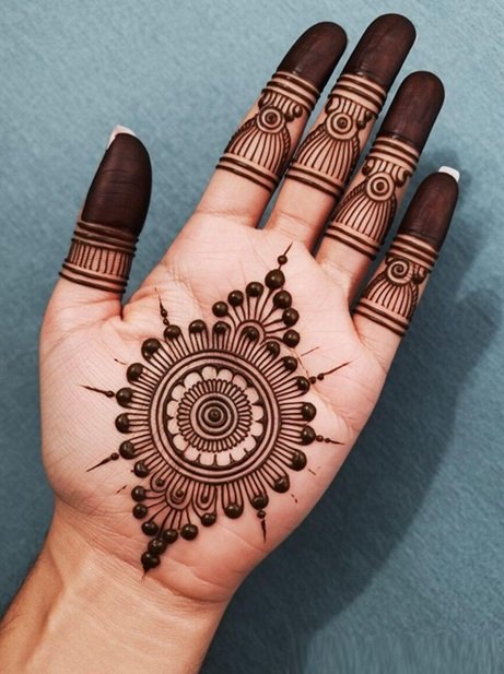 royal mehndi design