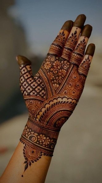 royal mehndi design