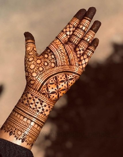 royal mehndi design