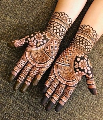 royal mehndi design