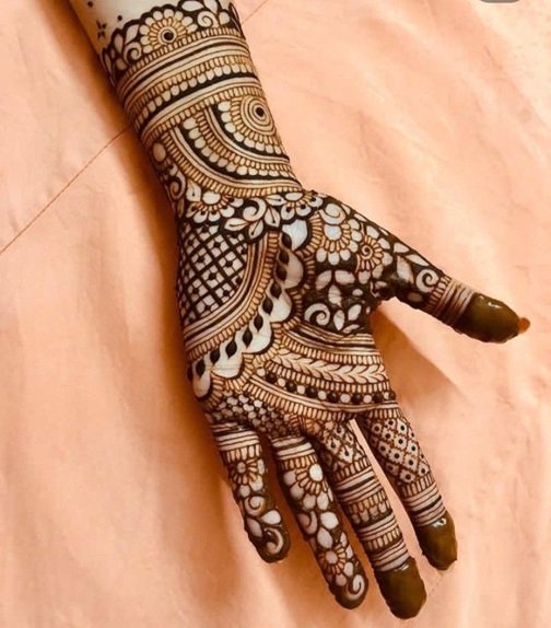 royal mehndi design