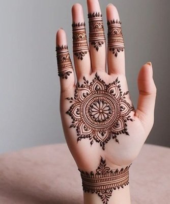 royal mehndi design