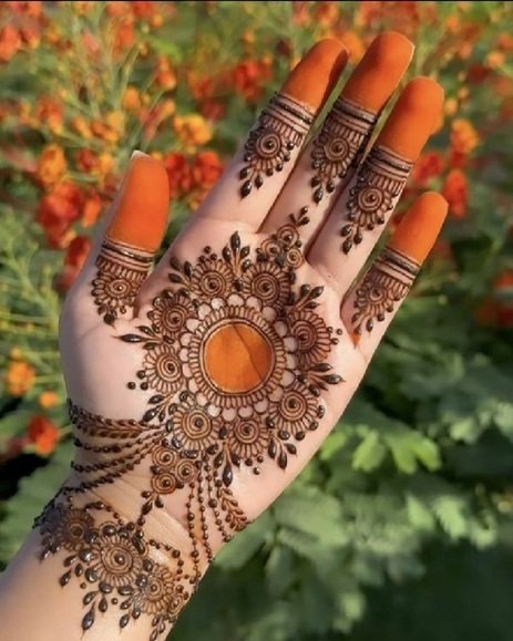 royal mehndi design