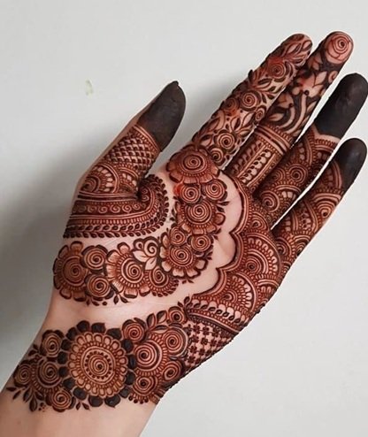 royal mehndi design