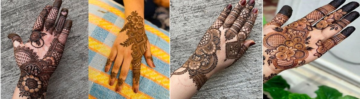 Stylish Full Hand Mehndi Design